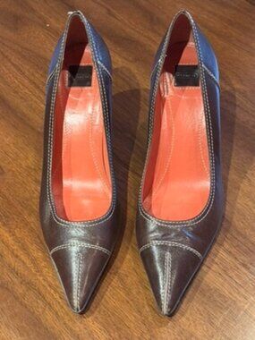 Vintage Coach Brown Pumps Size 9